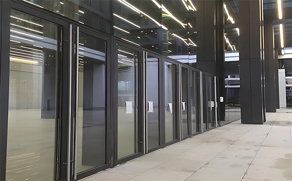 天峻玻璃地弹门