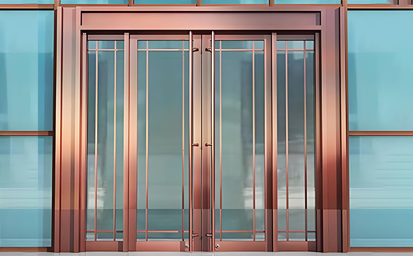 天峻玻璃地弹门