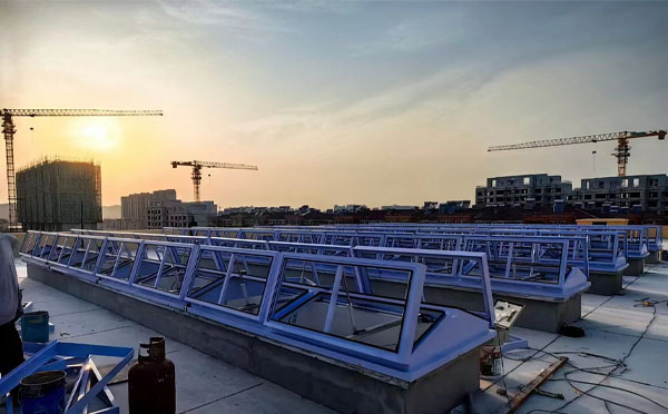 消防天峻排烟窗工作原理