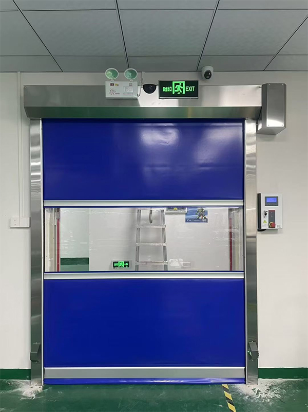 天峻快速天峻卷帘门在冷链物流仓储区的应用实践